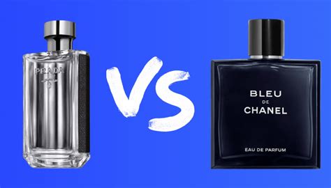 bleu de chanel vs prada carbon|Bleu de Chanel vs Prada l'Homme .